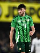 21 March 2025; Lee Bonis of Northern Ireland during the international friendly match between Northern Ireland and Switzerland at the National Football Stadium at Windsor Park in Belfast. Photo by Ben McShane/Sportsfile