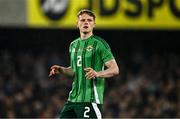 21 March 2025; Terry Devlin of Northern Ireland during the international friendly match between Northern Ireland and Switzerland at the National Football Stadium at Windsor Park in Belfast. Photo by Ben McShane/Sportsfile