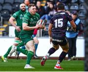 22 March 2025; Cathal Forde of Connacht in action during the United Rugby Championship match between Ospreys and Connacht at Swansea.com Stadium in Swansea, Wales. Photo by Darren Griffiths/Sportsfile