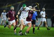 22 March 2025; Paul Doyle of Carlow in action against Killian Doyle  of Westmeath during the Allianz Hurling League Division 1B match between Carlow and Westmeath at Netwatch Cullen Park in Carlow. Photo by Matt Browne/Sportsfile