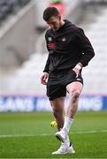 22 March 2025; Patrick Horgan of Cork playing keepie uppies during a pitch walk before the Allianz Hurling League Division 1A match between Cork and Galway at SuperValu Páirc Uí Chaoimh in Cork. Photo by Piaras Ó Mídheach/Sportsfile