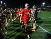 22 March 2025; Stuart McCloskey of Ulster at full time during the United Rugby Championship match between Dragons and Ulster at Rodney Parade in Newport, Wales. Photo by Chris Fairweather/Sportsfile