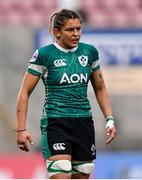 22 March 2025; Erin King of Ireland during the Women's Six Nations Rugby Championship match between Ireland and France at Kingspan Stadium in Belfast. Photo by Ramsey Cardy/Sportsfile