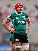 22 March 2025; Aoife Wafer of Ireland during the Women's Six Nations Rugby Championship match between Ireland and France at Kingspan Stadium in Belfast. Photo by Ramsey Cardy/Sportsfile
