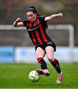 22 March 2025; Katie McCarn of Bohemians during the SSE Airtricity Women's Premier Division match between Bohemians and Wexford at Dalymount Park in Dublin. Photo by Tyler Miller/Sportsfile