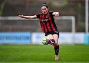 22 March 2025; Katie McCarn of Bohemians during the SSE Airtricity Women's Premier Division match between Bohemians and Wexford at Dalymount Park in Dublin. Photo by Tyler Miller/Sportsfile