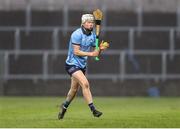 22 March 2025; Conal Ó Riain of Dublin during the Allianz Hurling League Division 1B match between Laois and Dublin at Laois Hire O'Moore Park in Portlaoise, Laois. Photo by Thomas Flinkow/Sportsfile