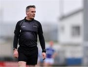 22 March 2025; Referee James Owens during the Allianz Hurling League Division 1B match between Laois and Dublin at Laois Hire O'Moore Park in Portlaoise, Laois. Photo by Thomas Flinkow/Sportsfile