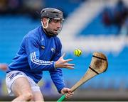 22 March 2025; Laois goalkeeper Eoin Fleming during the Allianz Hurling League Division 1B match between Laois and Dublin at Laois Hire O'Moore Park in Portlaoise, Laois. Photo by Thomas Flinkow/Sportsfile