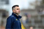 23 March 2025; Cavan manager Raymond Galligan during the Allianz Football League Division 2 match between Cavan and Cork at Kingspan Breffni in Cavan. Photo by Matt Browne/Sportsfile