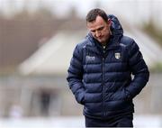 23 March 2025; Antrim manager Andy McEntee during the Allianz Football League Division 3 match between Kildare and Antrim at Cedral St. Conleth's Park in Newbridge, Kildare. Photo by Thomas Flinkow/Sportsfile