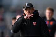 23 March 2025; Armagh manager Kieran McGeeney during the Allianz Football League Division 1 match between Armagh and Derry at BOX-IT Athletic Grounds in Armagh. Photo by Ramsey Cardy/Sportsfile