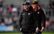 23 March 2025; Armagh manager Kieran McGeeney during the Allianz Football League Division 1 match between Armagh and Derry at BOX-IT Athletic Grounds in Armagh. Photo by Ramsey Cardy/Sportsfile