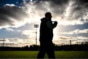 23 March 2025; Mayo manager Kevin McStay looks on during the Allianz Football League Division 1 match between Mayo and Donegal at Hastings Insurance MacHale Park in Castlebar, Mayo. Photo by Piaras Ó Mídheach/Sportsfile