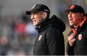 23 March 2025; Armagh manager Kieran McGeeney during the Allianz Football League Division 1 match between Armagh and Derry at BOX-IT Athletic Grounds in Armagh. Photo by Ramsey Cardy/Sportsfile