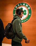 23 March 2025; Rocco Vata of Republic of Ireland before the UEFA Nations League B/C Play-off 2nd Leg match between Republic of Ireland and Bulgaria at the Aviva Stadium in Dublin. Photo by Stephen McCarthy/Sportsfile