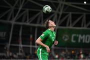23 March 2025; Jimmy Dunne of Republic of Ireland during the UEFA Nations League B/C Play-off 2nd Leg match between Republic of Ireland and Bulgaria at the Aviva Stadium in Dublin. Photo by Stephen McCarthy/Sportsfile