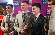 21 March 2025; Ruairí Canavan and his Errigal Ciaran teammates during the AIB Club Player Awards at Croke Park in Dublin. The AIB Club Player Awards celebrated the best players from club Football, Hurling, Camogie, and LGFA in a single ceremony for the first time, recognising their outstanding achievements on the field throughout the season. Photo by Ramsey Cardy/Sportsfile