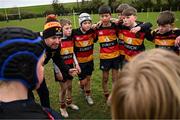 23 March 2025; Action during the De La Salle Palmerston U12s Rugby Blitz 2025 at Kirwan Park in Kiltiernan, Dublin. Photo by Seb Daly/Sportsfile