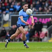 23 March 2025; Niall Scully of Dublin during the Allianz Football League Division 1 match between Tyrone and Dublin at O'Neills Healy Park in Omagh, Tyrone. Photo by Ray McManus/Sportsfile