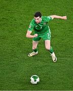23 March 2025; Finn Azaz of Republic of Ireland during the UEFA Nations League B/C Play-off 2nd Leg match between Republic of Ireland and Bulgaria at the Aviva Stadium in Dublin. Photo by Sam Barnes/Sportsfile