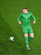 23 March 2025; Jake O'Brien of Republic of Ireland during the UEFA Nations League B/C Play-off 2nd Leg match between Republic of Ireland and Bulgaria at the Aviva Stadium in Dublin. Photo by Sam Barnes/Sportsfile
