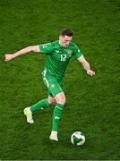 23 March 2025; Jimmy Dunne of Republic of Ireland during the UEFA Nations League B/C Play-off 2nd Leg match between Republic of Ireland and Bulgaria at the Aviva Stadium in Dublin. Photo by Sam Barnes/Sportsfile