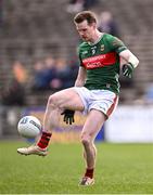 23 March 2025; Matthew Ruane of Mayo during the Allianz Football League Division 1 match between Mayo and Donegal at Hastings Insurance MacHale Park in Castlebar, Mayo. Photo by Piaras Ó Mídheach/Sportsfile