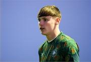 24 March 2025; Jack Moorhouse of Republic of Ireland before the U21 International Friendly match between Republic of Ireland and Hungary at Pinatar Arena in Murcia, Spain. Photo by Manu Reino/Sportsfile