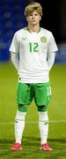 24 March 2025; Harry Vaughan of Republic of Ireland before the U21 International Friendly match between Republic of Ireland and Hungary at Pinatar Arena in Murcia, Spain. Photo by Manu Reino/Sportsfile