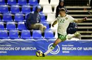 24 March 2025; Darius Lipsiuc of Republic of Ireland during the U21 International Friendly match between Republic of Ireland and Hungary at Pinatar Arena in Murcia, Spain. Photo by Manu Reino/Sportsfile