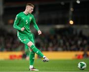 23 March 2025; Jake O'Brien of Republic of Ireland during the UEFA Nations League B/C Play-off 2nd Leg match between Republic of Ireland and Bulgaria at the Aviva Stadium in Dublin. Photo by Michael P Ryan/Sportsfile