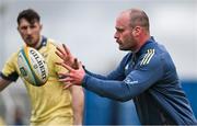 25 March 2025; Oli Jager during a Munster Rugby squad training session at the University of Limerick in Limerick. Photo by Shauna Clinton/Sportsfile