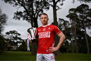 25 March 2025; Cork captain Brian Hurley poses for a portrait at the launch of the Munster GAA Senior Hurling and Football Championship 2025 at Muckross House in Killarney, Kerry. Photo by Brendan Moran/Sportsfile