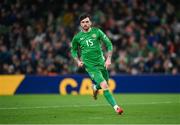 23 March 2025; Troy Parrott of Republic of Ireland during the UEFA Nations League B/C Play-off 2nd Leg match between Republic of Ireland and Bulgaria at the Aviva Stadium in Dublin. Photo by Stephen McCarthy/Sportsfile