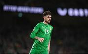 23 March 2025; Troy Parrott of Republic of Ireland during the UEFA Nations League B/C Play-off 2nd Leg match between Republic of Ireland and Bulgaria at the Aviva Stadium in Dublin. Photo by Stephen McCarthy/Sportsfile