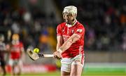 22 March 2025; Patrick Horgan of Cork scores his first point, to draw level with Eddie Keher of Kilkenny as joint all-time leading scorer in the National League, during the Allianz Hurling League Division 1A match between Cork and Galway at SuperValu Páirc Uí Chaoimh in Cork. Photo by Piaras Ó Mídheach/Sportsfile