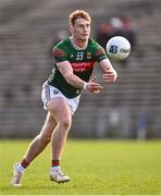 23 March 2025; Jack Carney of Mayo during the Allianz Football League Division 1 match between Mayo and Donegal at Hastings Insurance MacHale Park in Castlebar, Mayo. Photo by Piaras Ó Mídheach/Sportsfile