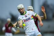 22 March 2025; Donagh Murphy of Carlow during the Allianz Hurling League Division 1B match between Carlow and Westmeath at Netwatch Cullen Park in Carlow. Photo by Matt Browne/Sportsfile