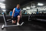 27 March 2025; Andrew Osborne during a Leinster Rugby squad gym session in Durban, South Africa. Photo by Shaun Roy/Sportsfile