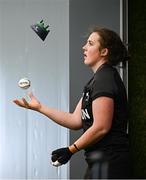 27 March 2025; Enya Breen during an Ireland Women's Rugby squad training session at the IRFU High Performance Centre in Dublin. Photo by Seb Daly/Sportsfile