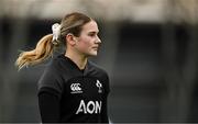 27 March 2025; Aoife Corey during an Ireland Women's Rugby squad training session at the IRFU High Performance Centre in Dublin. Photo by Seb Daly/Sportsfile