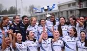 27 March 2025; Mount St Michael captain Siomha McNulty with the cup after their side's victory in the Lidl LGFA PPS All-Ireland Senior B final match between Eureka Secondary School of Kells in Meath and Mount St Michael of Claremorris in Mayo at St Brigid's GAA in Roscommon. Photo by Piaras Ó Mídheach/Sportsfile
