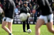 23 March 2025; Kerry manager Jack O'Connor before the Allianz Football League Division 1 match between Galway and Kerry at Pearse Stadium in Galway. Photo by Brendan Moran/Sportsfile