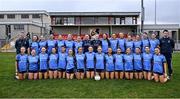 27 March 2025; The Eureka Secondary School squad before the Lidl LGFA PPS All-Ireland Senior B final match between Eureka Secondary School of Kells in Meath and Mount St Michael of Claremorris in Mayo at St Brigid's GAA in Roscommon. Photo by Piaras Ó Mídheach/Sportsfile