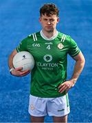 28 March 2025; Nathan McElwaine of London poses for a portrait during the launch of the 2025 Connacht GAA Senior Football Championship at Connacht GAA Centre of Excellence in Bekan, Mayo. Photo by Tyler Miller/Sportsfile