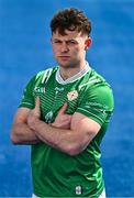 28 March 2025; Nathan McElwaine of London poses for a portrait during the launch of the 2025 Connacht GAA Senior Football Championship at Connacht GAA Centre of Excellence in Bekan, Mayo. Photo by Tyler Miller/Sportsfile