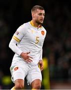 23 March 2025; Fabian Nuernberger of Bulgaria during the UEFA Nations League B/C Play-off 2nd Leg match between Republic of Ireland and Bulgaria at the Aviva Stadium in Dublin. Photo by Ben McShane/Sportsfile