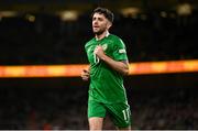 23 March 2025; Robbie Brady of Republic of Ireland during the UEFA Nations League B/C Play-off 2nd Leg match between Republic of Ireland and Bulgaria at the Aviva Stadium in Dublin. Photo by Ben McShane/Sportsfile