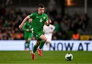 23 March 2025; Jason Knight of Republic of Ireland during the UEFA Nations League B/C Play-off 2nd Leg match between Republic of Ireland and Bulgaria at the Aviva Stadium in Dublin. Photo by Ben McShane/Sportsfile